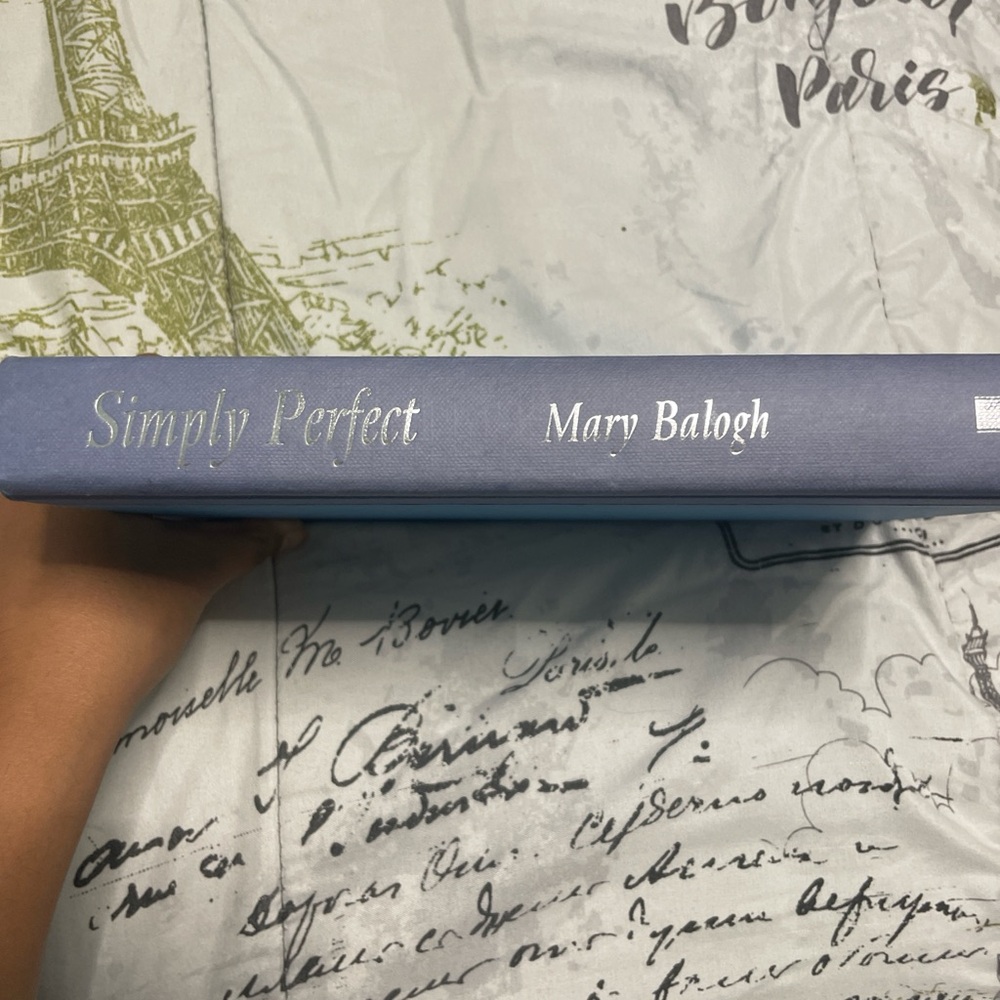 Simply Perfect Hardcover Book by Mary Balogh NWOT